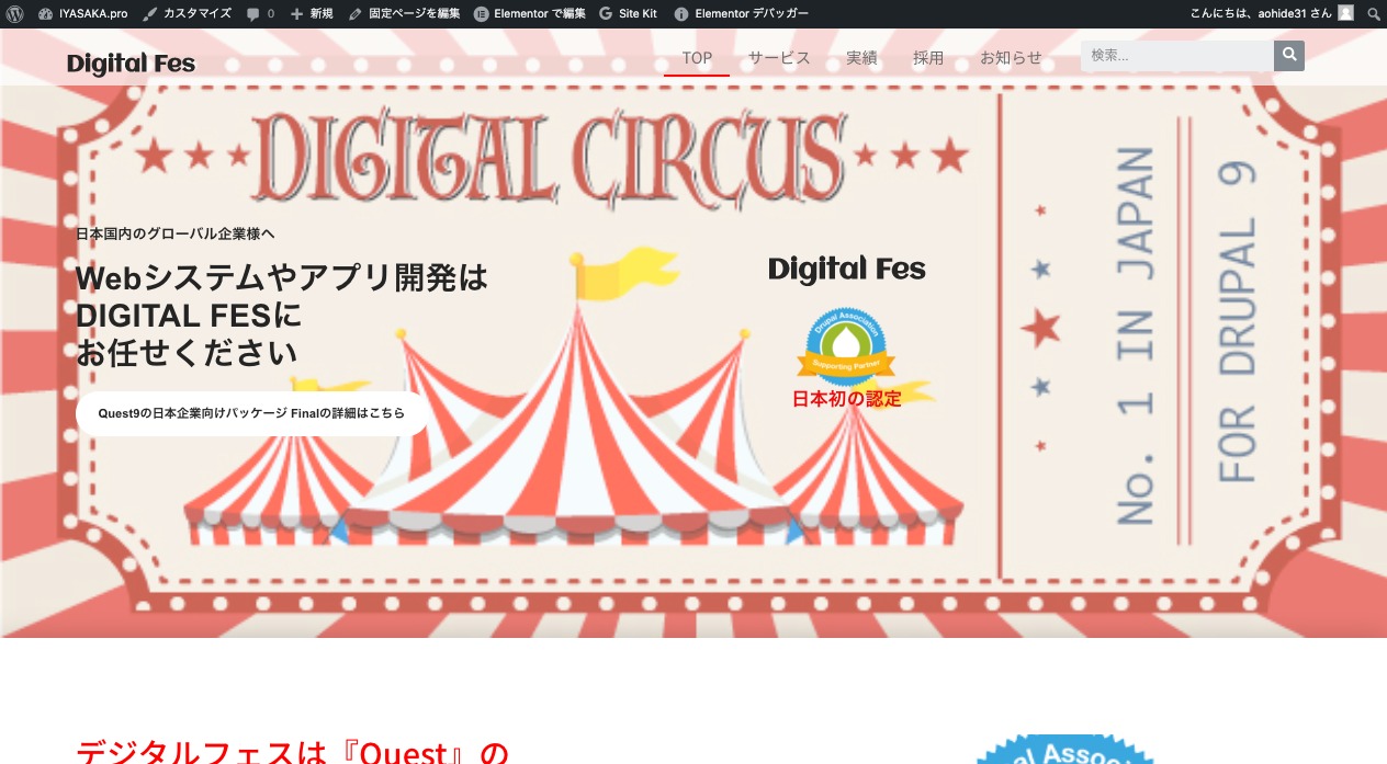 IT企業サイト