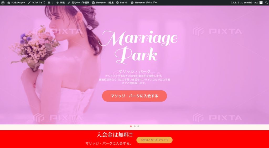 結婚相談所TOPページ